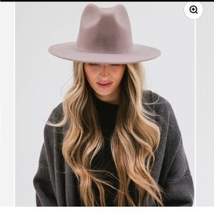 Gigi Pip Wes Fedora NWT Gray